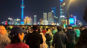 Шанхай ночью прогулка от Нанкин Роуд до Бунда 🌃✨