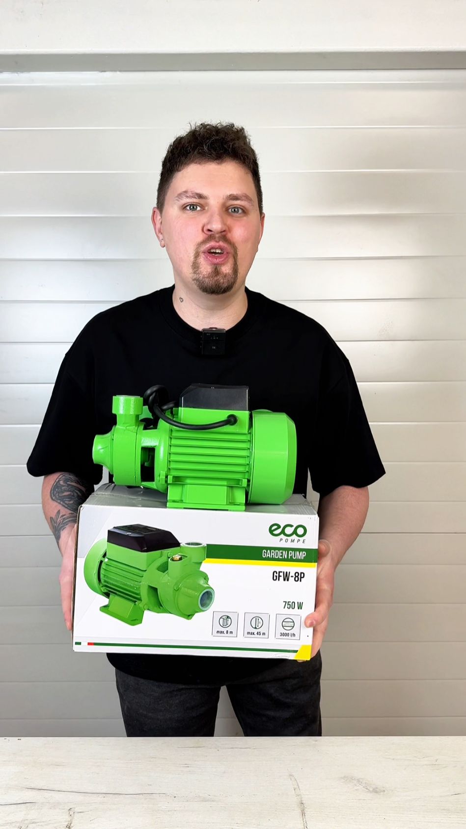 Насос садовый ECO GFW-8P смотреть онлайн