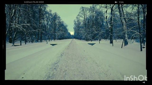 Ораниенбаум: парк зимой. смотреть онлайн