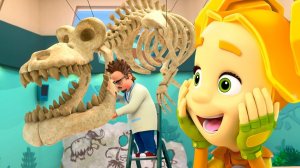 Фиксики | Фиксики Космическая История 3 | Музей Динозавров | Фиксики Игра Мультик | Фиксики Смотреть