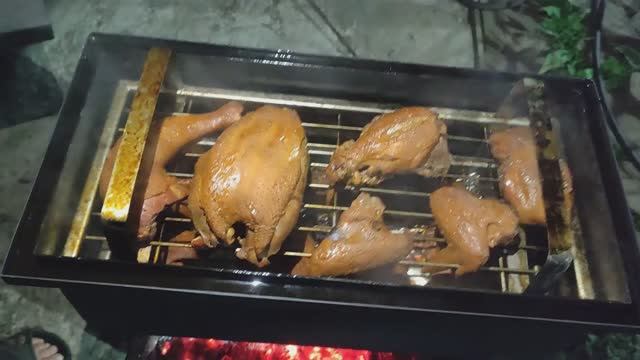 Копченая курица, как готовить рассол смотреть онлайн