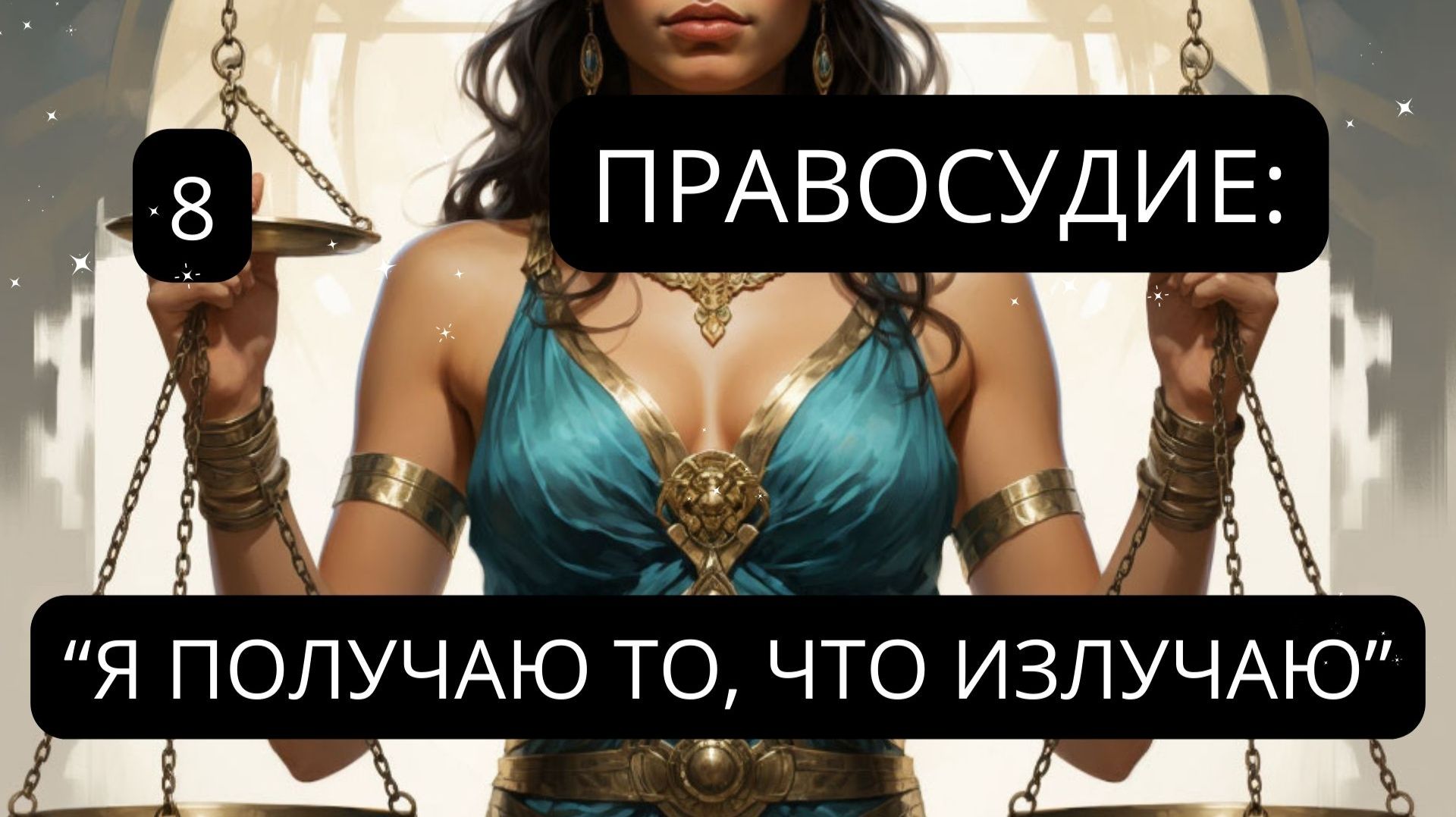 8.ПРАВОСУДИЕ:ВЫХОД НА НОВЫЙ УРОВЕНЬ. Архетипический Портал Трансформации (Соляр)