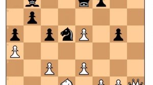 Лучшая партия молодого Дубова на чемпионате Европы