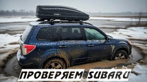 ПОЕХАЛИ ПРОВЕРИТЬ SUBARU НА OFF-ROAD… и крепко сели! Эвакуация за большие деньги