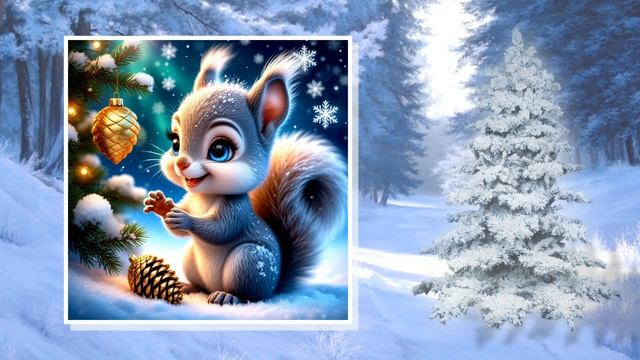 Новый Год в лесу. смотреть онлайн