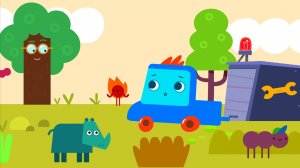 Мультфильм Работа Весёлого Трактора Часть 01