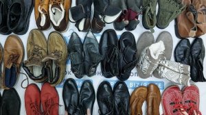 40308 Обувь демисезонная, зимняя (~90% нат. кожа), 22пак, scarpe invernale, секонд (cream/extra) опт