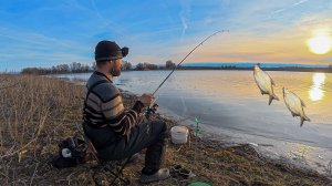 УДИВИТЕЛЬНАЯ АСТРАХАНСКАЯ РЫБАЛКА. ЛОВЛЯ МИРНОЙ РЫБЫ НА ПРОСТЫЕ ДОНКИ В ЯНВАРЕ 2026.