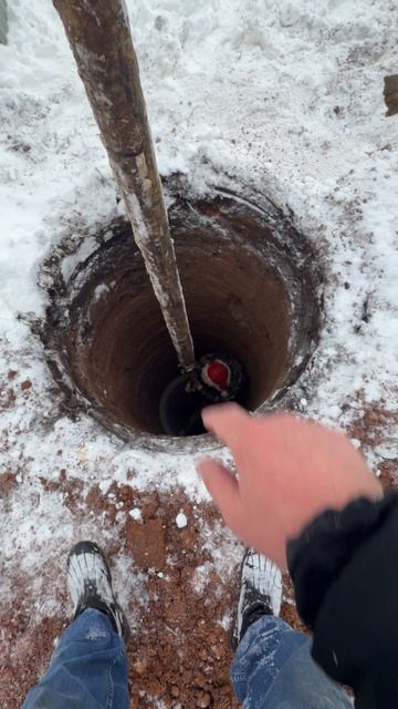 Колодец машиной в Московской области смотреть онлайн