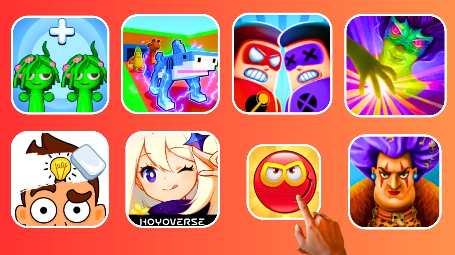 🌈SPRUNKI & Steal n Catch the Brainrot & Heroes & DemonHunters3 & DOP2 & Genshin & RedBall SuperRun смотреть онлайн