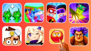 🌈SPRUNKI & Steal n Catch the Brainrot & Heroes & DemonHunters3 & DOP2 & Genshin & RedBall SuperRun