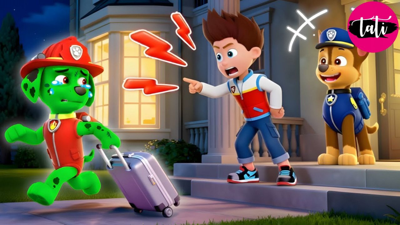 Щенячий патруль и Маршалл. Залипательное видео. Мультфильм для детей и малышей. Анимация 63
