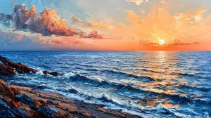 МОРЕ КАРТИНА ДЛЯ ИНТЕРЬЕРА 4К