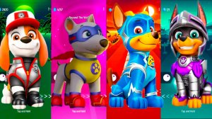 Мультики для Детей Щенячий Патруль Tiles Hop - ЭЛ, АПОЛЛО, ГОНЩИК, КЛАУ