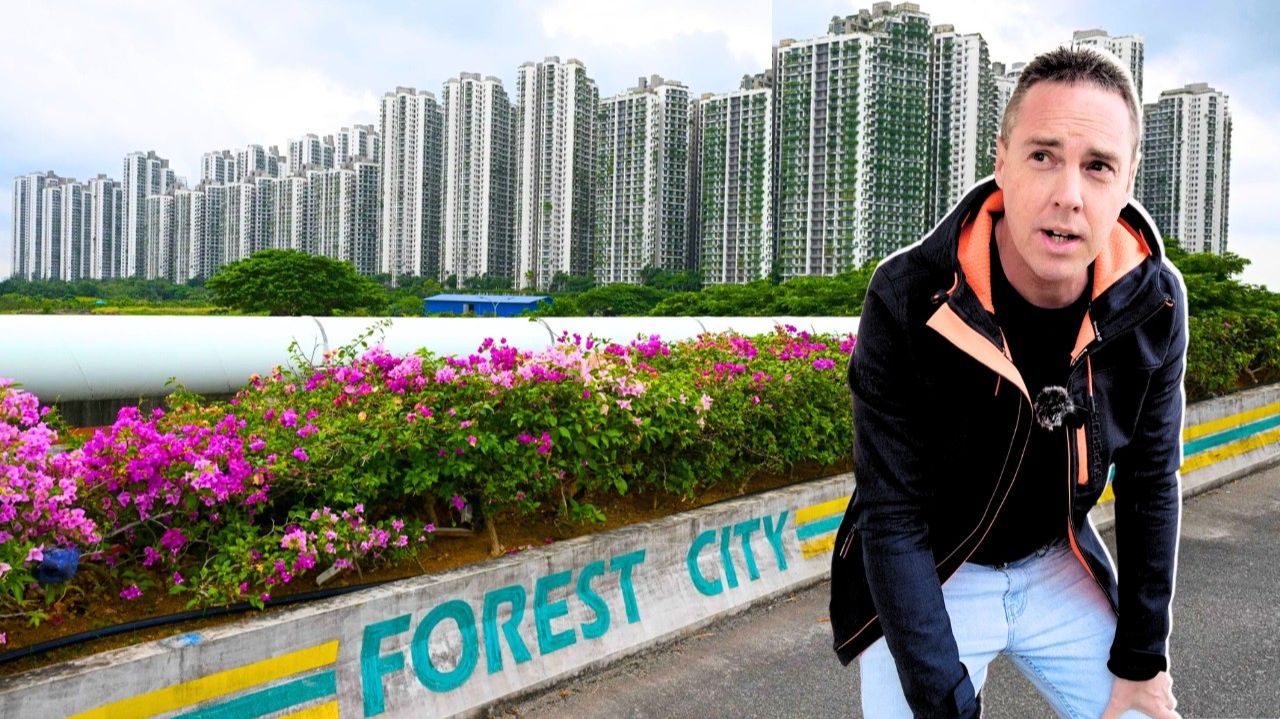 Я посещаю заброшенный город-призрак! - Я был в шоке! смотреть онлайн