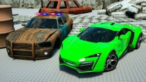 Новый Злодей в мультсериале "Колесный Город" | Wheel City Heroes (WCH) О полицейском