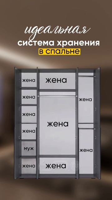 Идеальная система хранения в спальне смотреть онлайн