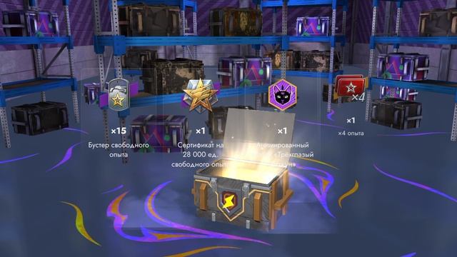 Открытие Национальных контейнеров Tanks Blitz смотреть онлайн