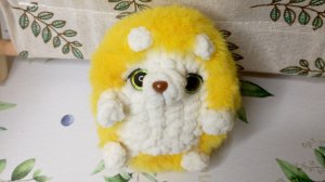 Челлендж "Бешеные крючки на RUTUBE, версия 7.0. Ассоциация 1. Вязаный ёж 😉🤭😏.