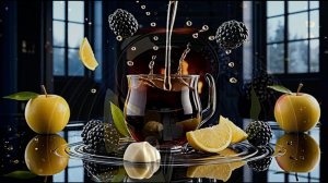 Магическая атмосфера Уютный вечер Ароматный чай Красивая музыка