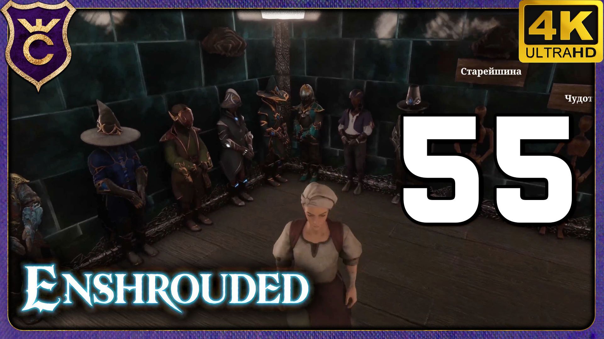 ПОСТРОИЛ ОГРОМНЫЙ ГАРДЕРОБ И ЗАКРЫЛ НАГОРЬЯ КОЧЕВНИКОВ! 55 Enshrouded смотреть онлайн