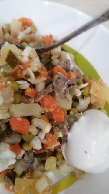 не просто окрошка а окрошка на ядреной горчице