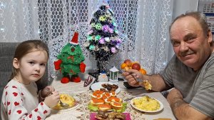 Жду молоковоз. Жизнь в Деревне. Внучка в гостях. С Рождеством Христовым!