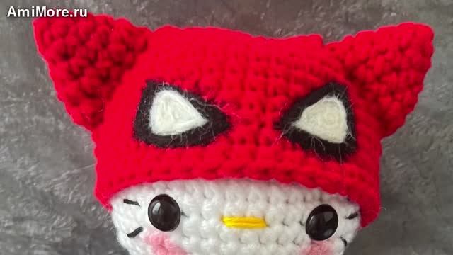 Амигуруми: схема Кошка-герой | Игрушки вязаные крючком смотреть онлайн