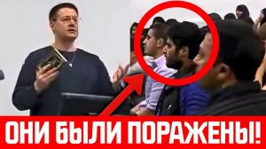 Дэвид Вуд СОВЕРШЕННО ШОКИРОВАЛ ЭТИМ Целый КЛАСС СТУДЕНТОВ-Мусульман...