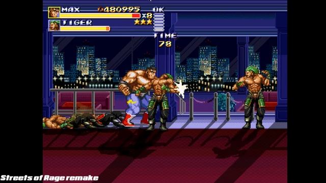 Streets Of Rage Remake (ПК) - прохождение на стриме
