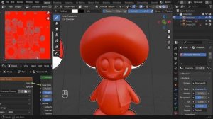 Урок 12. Раскрашивание текстуры  в Blender 4.2
