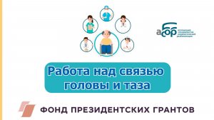 Работа над связью головы и таза