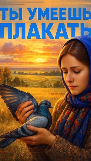 Ты умеешь плакать