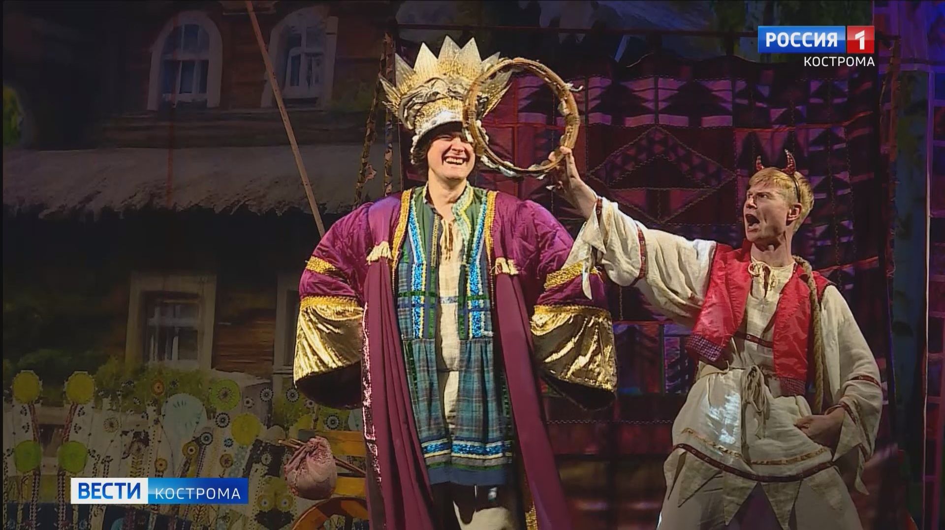 В Костромском драмтеатре имени Островского состоялась новогодняя премьера смотреть онлайн
