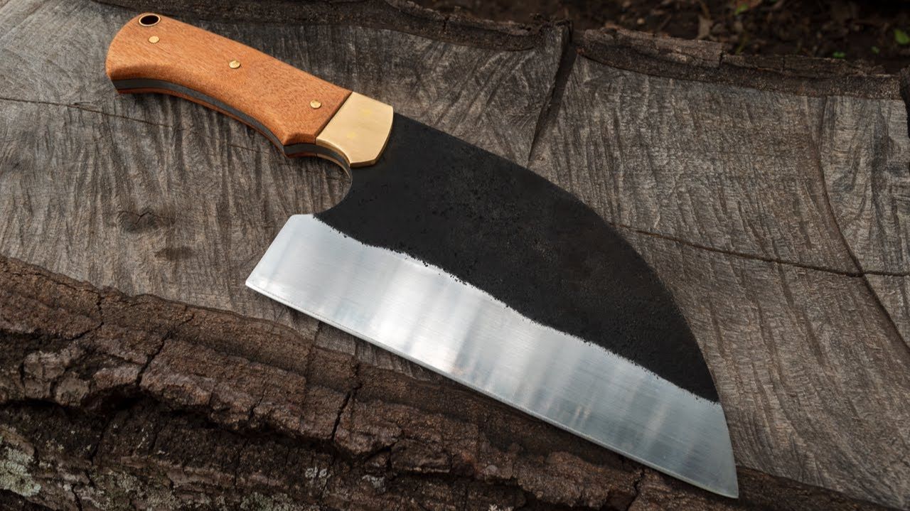 Изготовление очень острого сербского ножа.