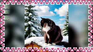 Добрый день. Красивое видео. Котики.