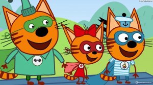 Три Кота Мультфильм Звезды как котики.