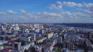 Над Новосибирском.