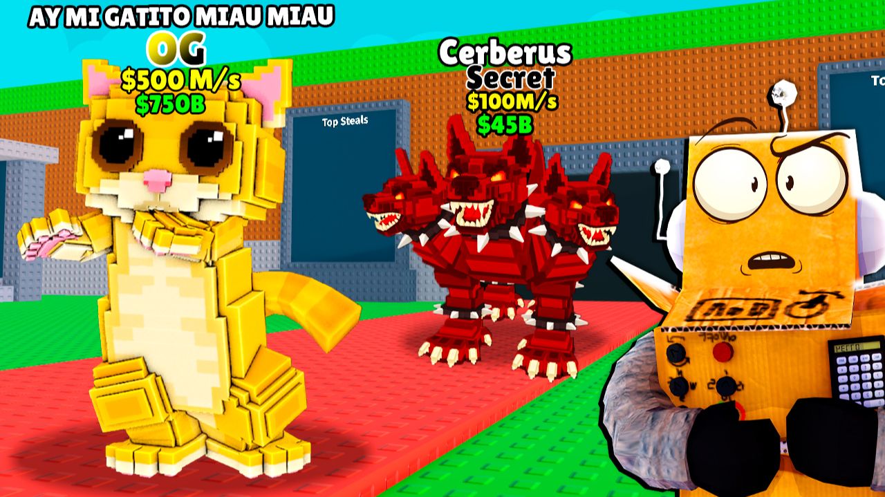 НОВЫЙ OG БРЕЙНРОТ? GATITO MIAU и ЦЕРБЕР в Roblox Steal a Brainrot смотреть онлайн