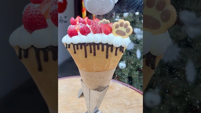 крепы с фруктами