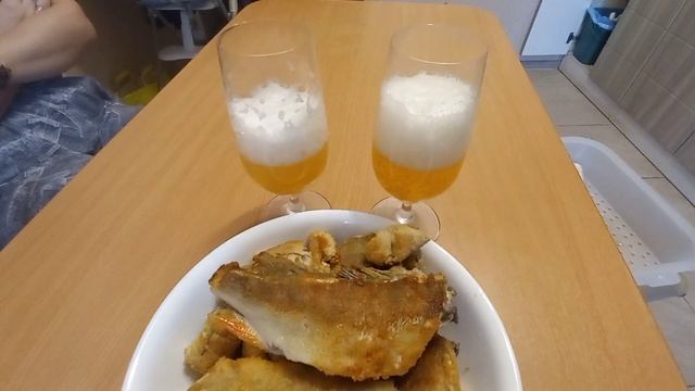 Жареный окунь на ужин! смотреть онлайн