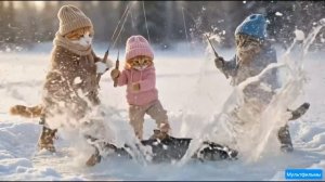 Мультфильм. Удачная рыбалка