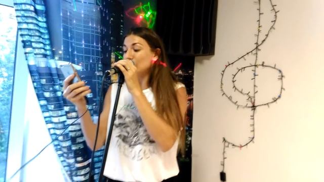 Лиана Асатиани Uptown funk урок в студии 2015