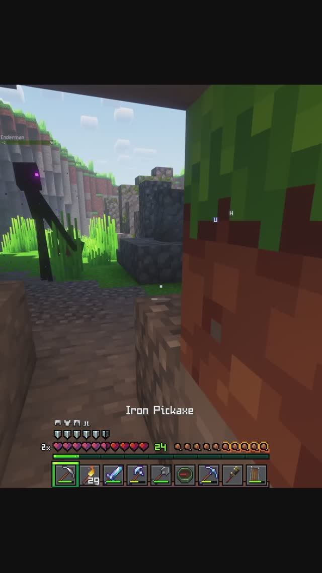 Эндермен и Андезит для развития в моде Create №24 #minecraft #100days смотреть онлайн