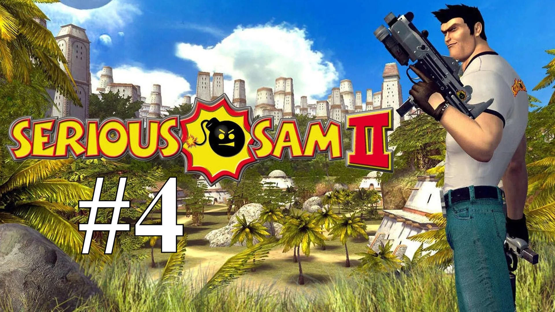 ЛЕТАЮЩАЯ ТАРЕЛКА ► Serious Sam 2 #4 смотреть онлайн