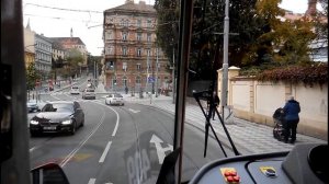 Прага. Трамвайная линия 6