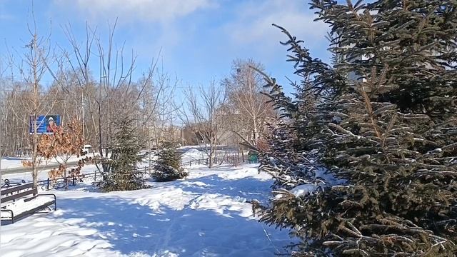 Настоящая зима, прекрасная музыка Сергея Чекалина. смотреть онлайн