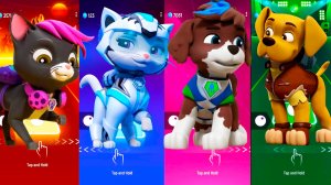 Мультики для Детей Щенячий Патруль Tiles Hop - ШЕЙД, РОРИ, ДЕНВЕР