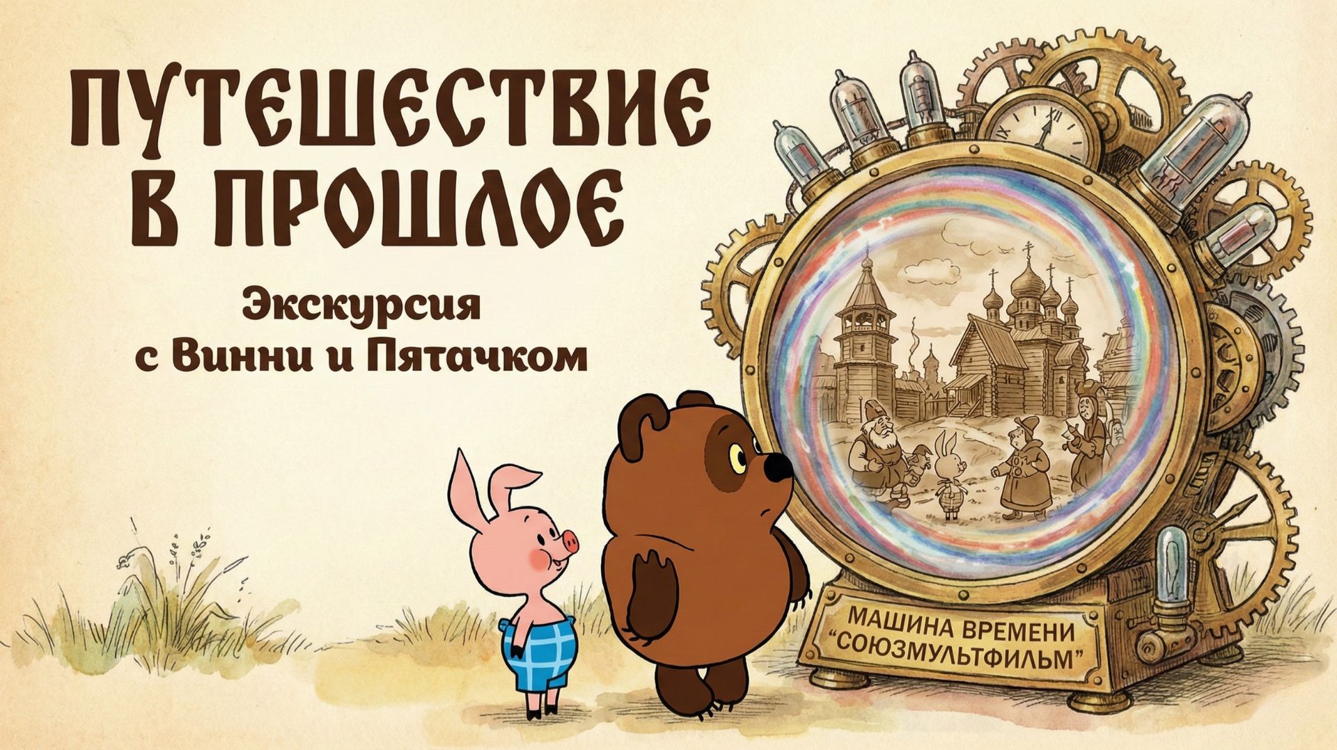 Винни-Пух: Перезагрузка. Экскурсия в 1969 год 🚀 смотреть онлайн