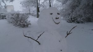 Снежная зима в Крыму